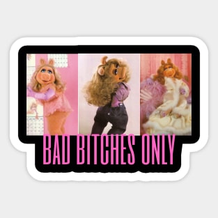 miss piggy Sticker